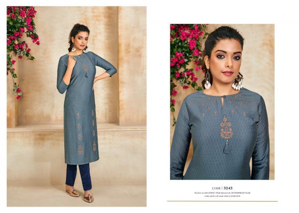 Rangoon Pankhudi Viscose Casual Wear Kurtis Catalog